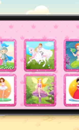 Prinzessinnen, Meerjungfrauen & Elfen Puzzle *PRO 3