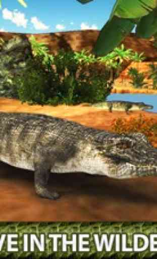 böses Krokodil 3D-Simulator - wilder Alligator 4