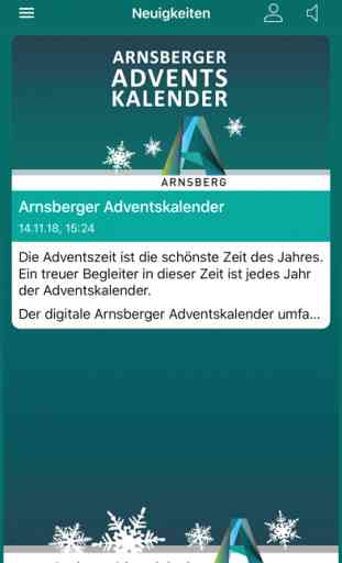 Arnsberger Adventskalender 1