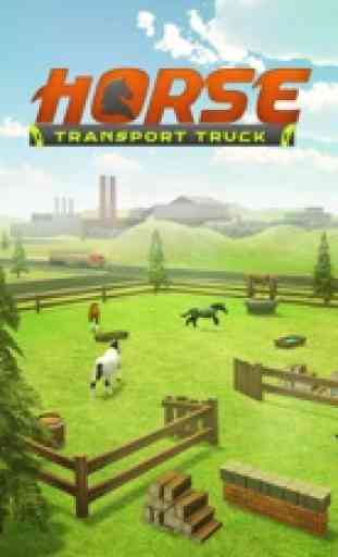 Pferd Transport Truck Simulator 3D 3