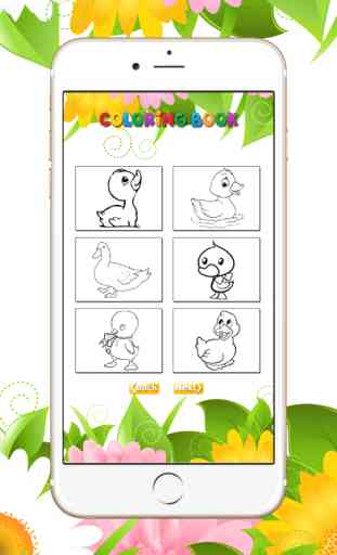 Tiere auf dem Bauernhof Gratis-Spiele für Kinder: Malbuch für ein Schwein, Ente, Schaf zu zeichnen lernen und Farbe 4