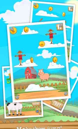 Farm Day Jump FREE - Mit Kuh, Schwein, Huhn und Freunde! 1