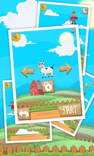 Farm Day Jump FREE - Mit Kuh, Schwein, Huhn und Freunde! 4