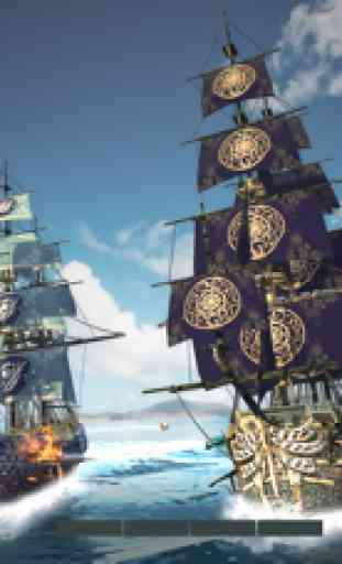 Piraten Schiff Schlacht Simula 3