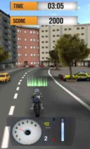 Street Motorrad Rider 3D 2