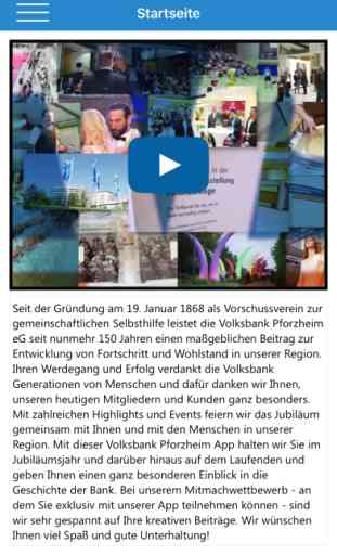 Volksbank Pforzheim-App 1