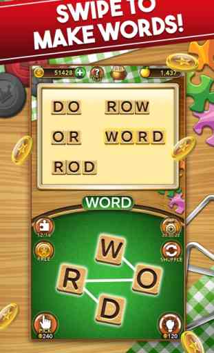 Word Collect Wort Puzzle Spiel 1