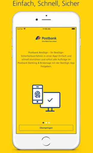 Postbank BestSign App 1