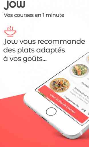 Jow - einfache Rezepte & Lebensmittel (Android/iOS) image 1