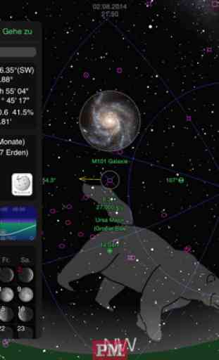 P.M. Planetarium für iPad 4