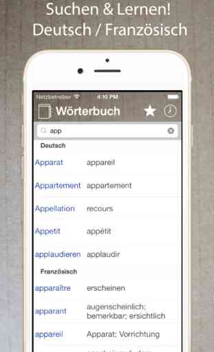 Wörterbuch Deutsch-Französisch 1