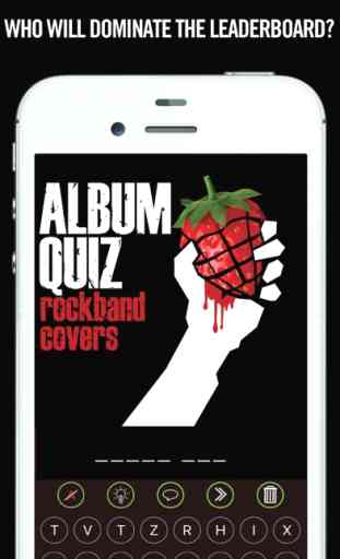 Album Cover Quiz: Rate den Namen der Rock Band 4