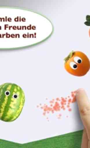 Freche Spiele App für Kinder: Lerne mit Obst & Gemüse das ABC, Farben und vieles mehr 4