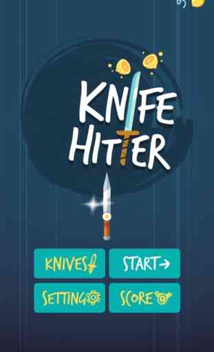 Messer getroffen- Knife Hitter 4