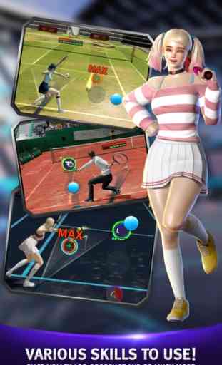 Tennis Slam: Globale Duell-Are 1