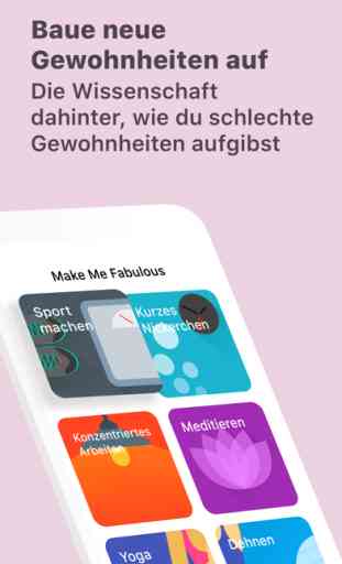 Fabulous・Habit Tracker, Planer (Android/iOS) image 3