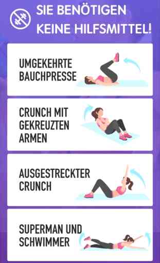 Fitness-Frauen: Bauch Training 3