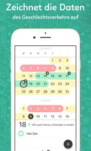 Mein Zyklus Kalender Ferdy App 3