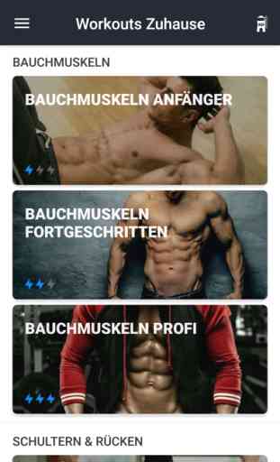 Workouts Zuhause - Fitness App 2