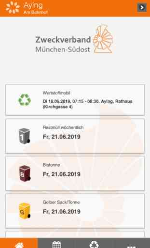 Abfall-App München-Südost 1