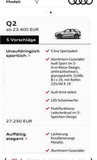 Audi Konfigurator 3