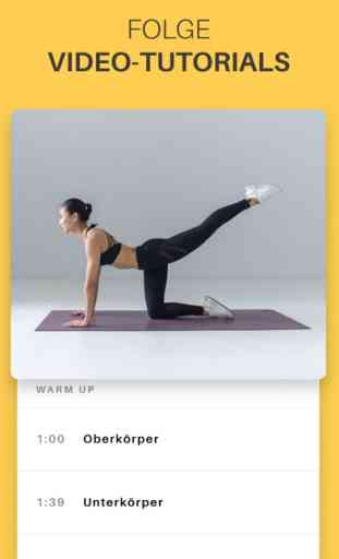 Yoga-Go: Trainingseinheiten 4