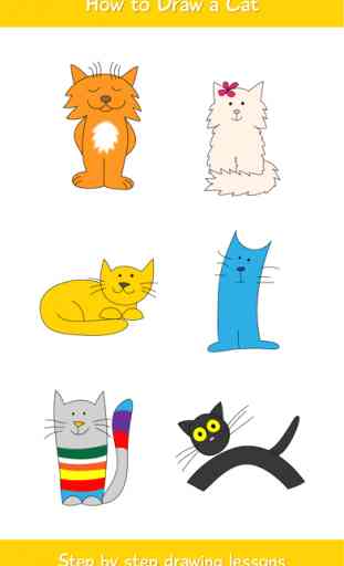 Katzen zeichnen lernen 2