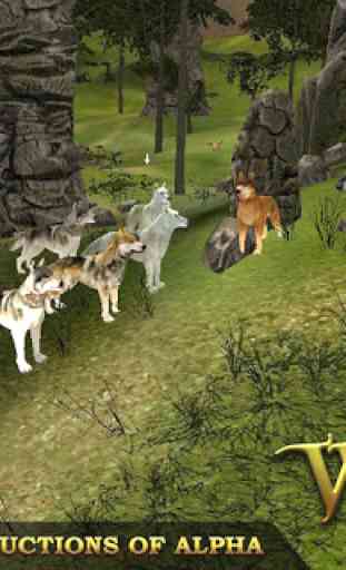 Tierjagd Überlebensspiel - Wolf Simulator 2