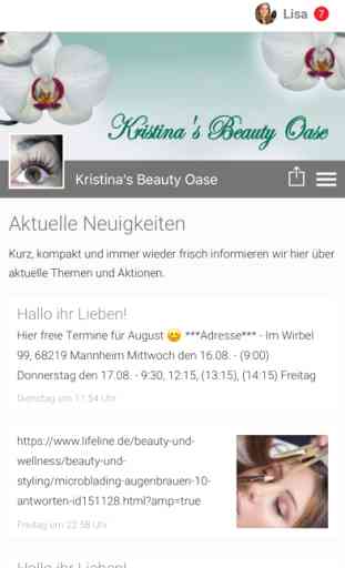 Kristina's Beauty Oase 1