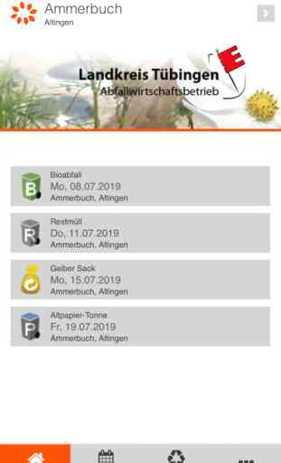 Landkreis Tübingen Abfall-App 1