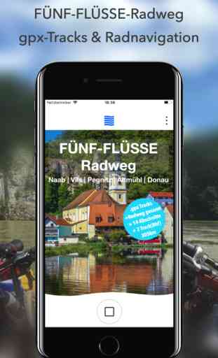 Bike&Nav FÜNF-FLÜSSE-Radweg 1