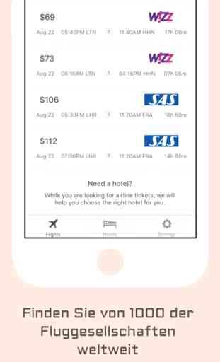 Last Minute Booking - Cheap Flights and Hotels app 2