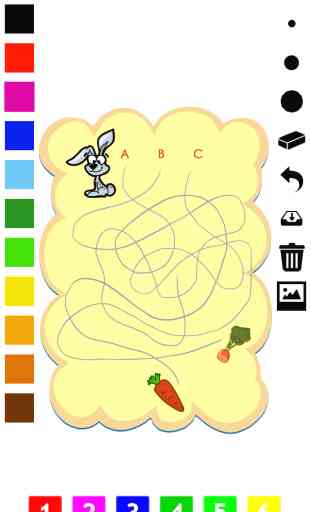 Labyrinth Lernspiel für Kinder im Alter von 3-5: Labyrinthe, Spiele und Puzzles für Kindergarten, Vorschule, Grundschule mit Tieren. Hilf Hund, Kaninchen, Affe, Eichhörnchen, Maus und Pirat 2