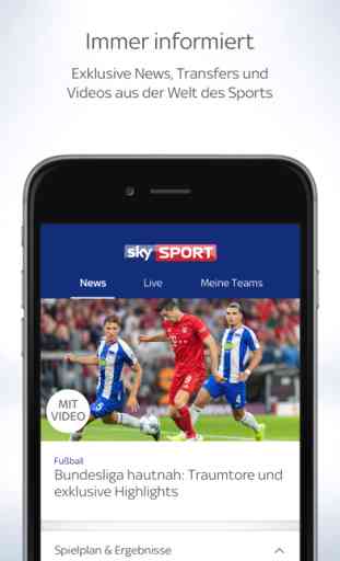Sky Sport: Fußball News & mehr 1