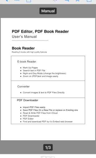 PDF Editor, PDF Buch Reader 2
