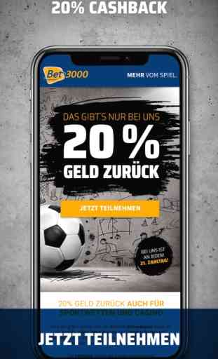 Bet3000 Sportwetten App 4