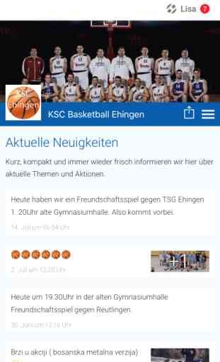 KSC Basketball Ehingen 1