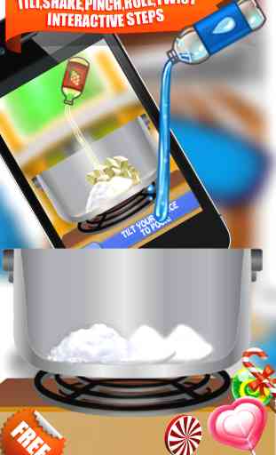 Machen Candy - Süßes Interactive Saga of Fair Lebensmittel Kochen und Dessert Kuchen Pop Maker für Kids 2
