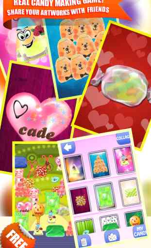 Machen Candy - Süßes Interactive Saga of Fair Lebensmittel Kochen und Dessert Kuchen Pop Maker für Kids 4