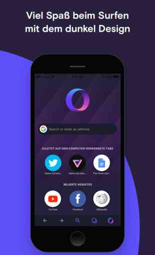Opera Touch Web-Browser 3