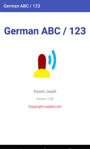 ABC & 123 - Deutsches Alphabet und Zahlen 1