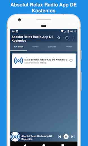 Absolut Relax Radio App DE Kostenlos 1