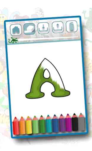 Alphabet Malbuch Spiele - Lernen Letters 3
