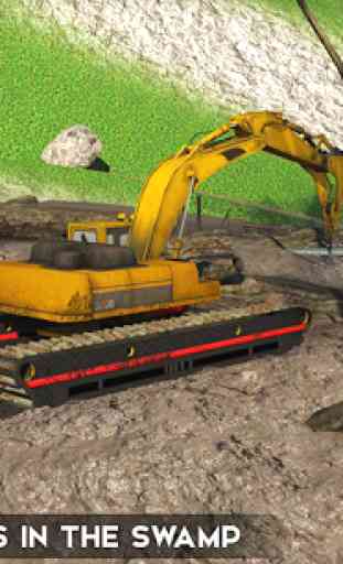 Amphibischer Bagger Simulator: Construction Crane 3