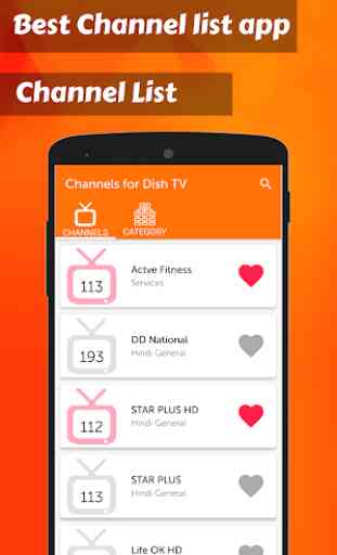 App for Dish India Channels-Dish tv Channels List 3