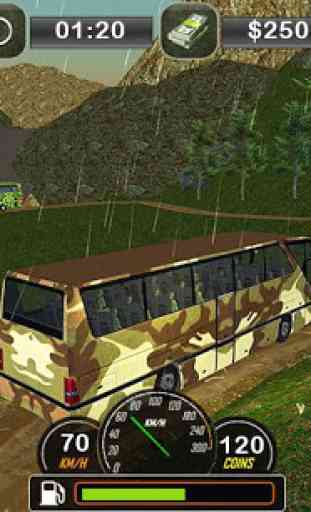 Armee Bus fahren 2019 - militärischen Transporter 3