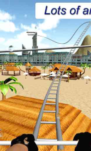 Beach Roller Coaster Amazing Simulator 2