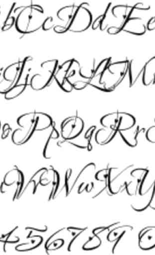 Best 100 Kalligraphie-Schreibproben 2