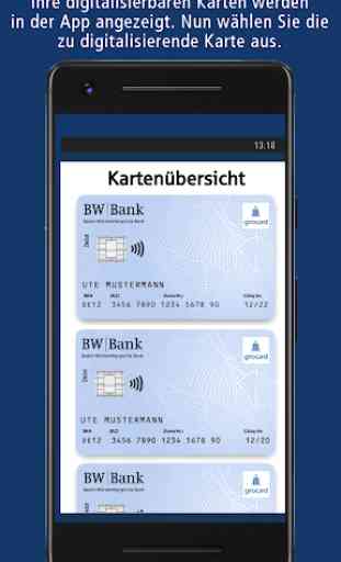 BW-BankCard pay - Mobiles Bezahlen mit der BW Bank 2
