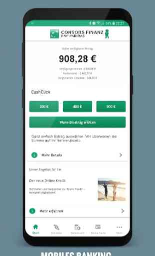 Consors Finanz Mobile Banking 1